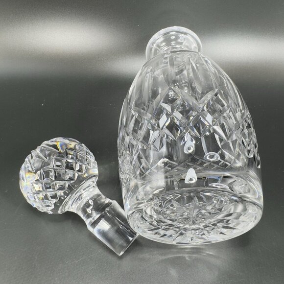 Waterford Clear Heavy Crystal Decanter Container Bottle With Stopper Signed VTG - Picture 16 of 16